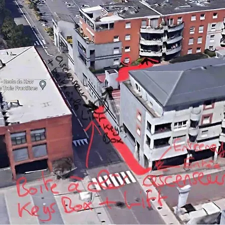 T2 5 Lys - Centre Ville, Parking Privé Appartamento *